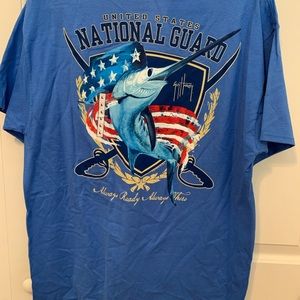 NWT Guy Harvey T-shirt, support the troops